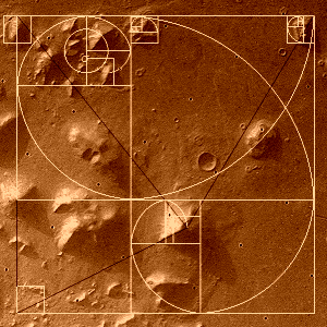 2013'III. 'Sigiloso Marte' - base: proporciones de las pirámides de Marte