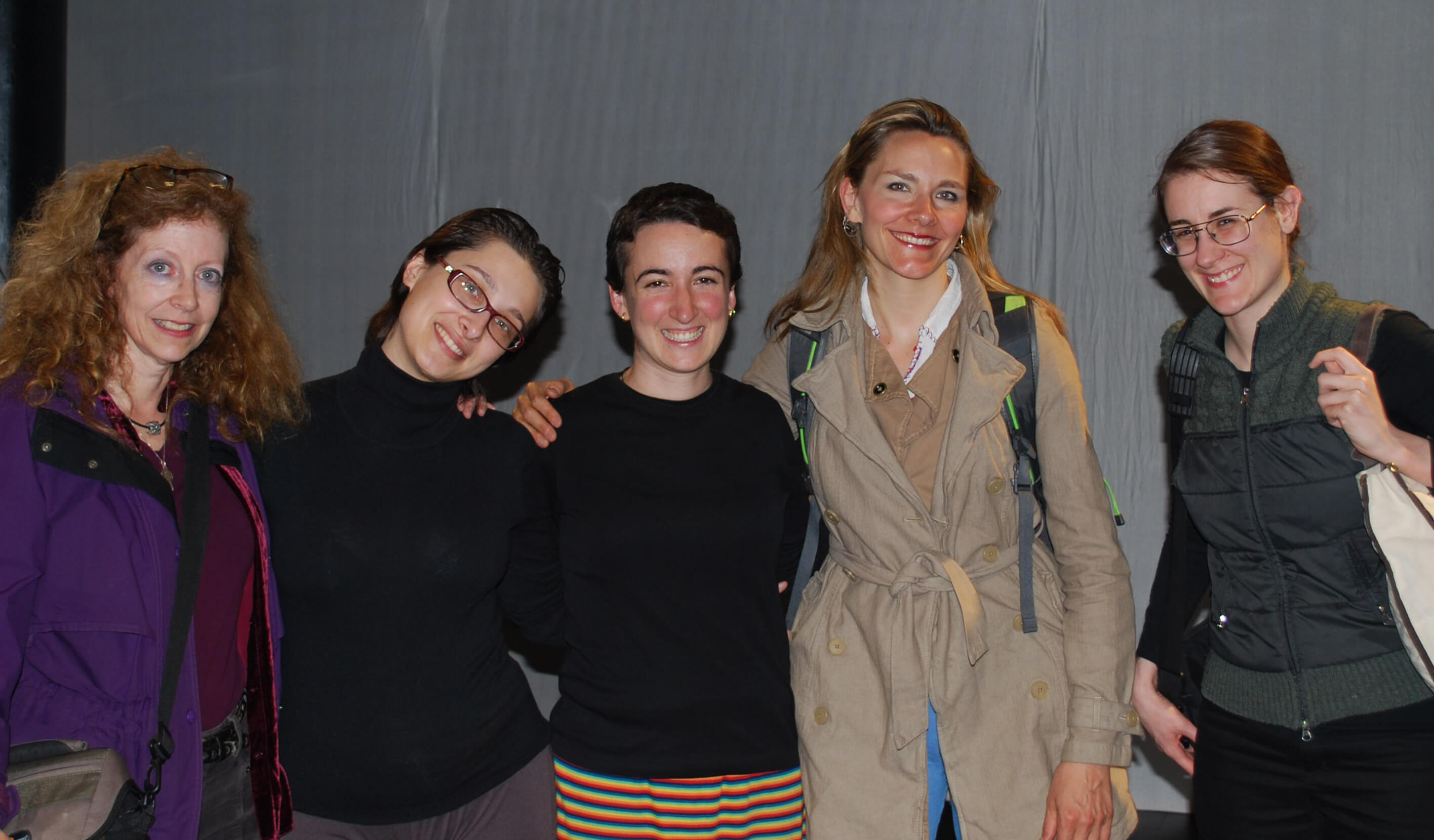 2011'IV'24. 'Triangle' at NYU Black Box Theater - Kathy Bruce, Laura Zogaros, Sonia Megias, Silvie Jensen and Megan Schubert