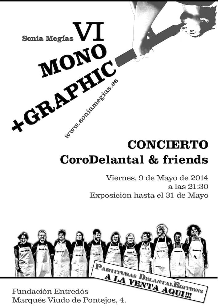 2014'V'9. VI MONO+GRAPHIC - cartel del concierto