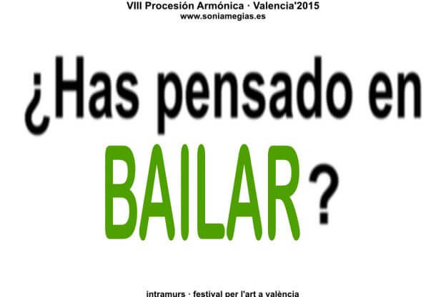 2015'X'31. Valencia. VIII Procesión armónica - pegatina BAILAR