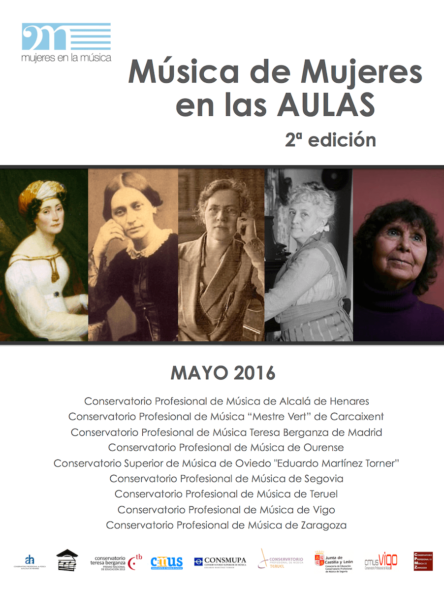 2016'V'18. Segovia. Mujeres en las aulas. Alumnado de Estela Ortega - cartel