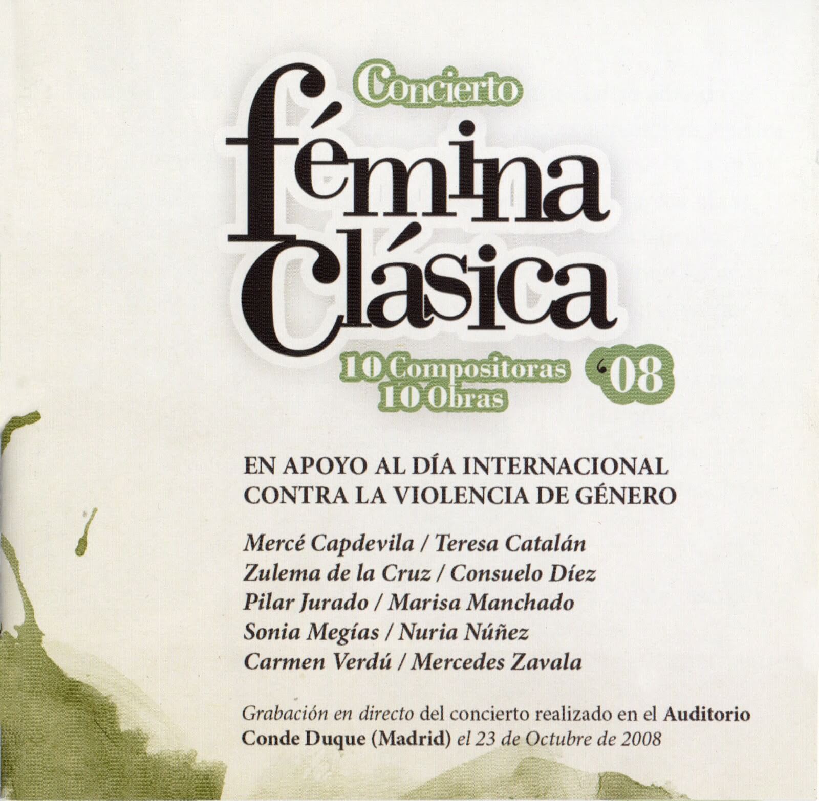 FéminaClásica - CD2008