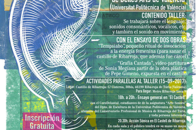 2017'IX'15. Valencia, UPV. Taller de Acción Sónica - cartel