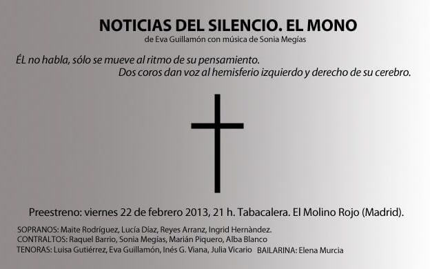 2013'II. El Mono en la Tabacalera (Madrid) - cartel