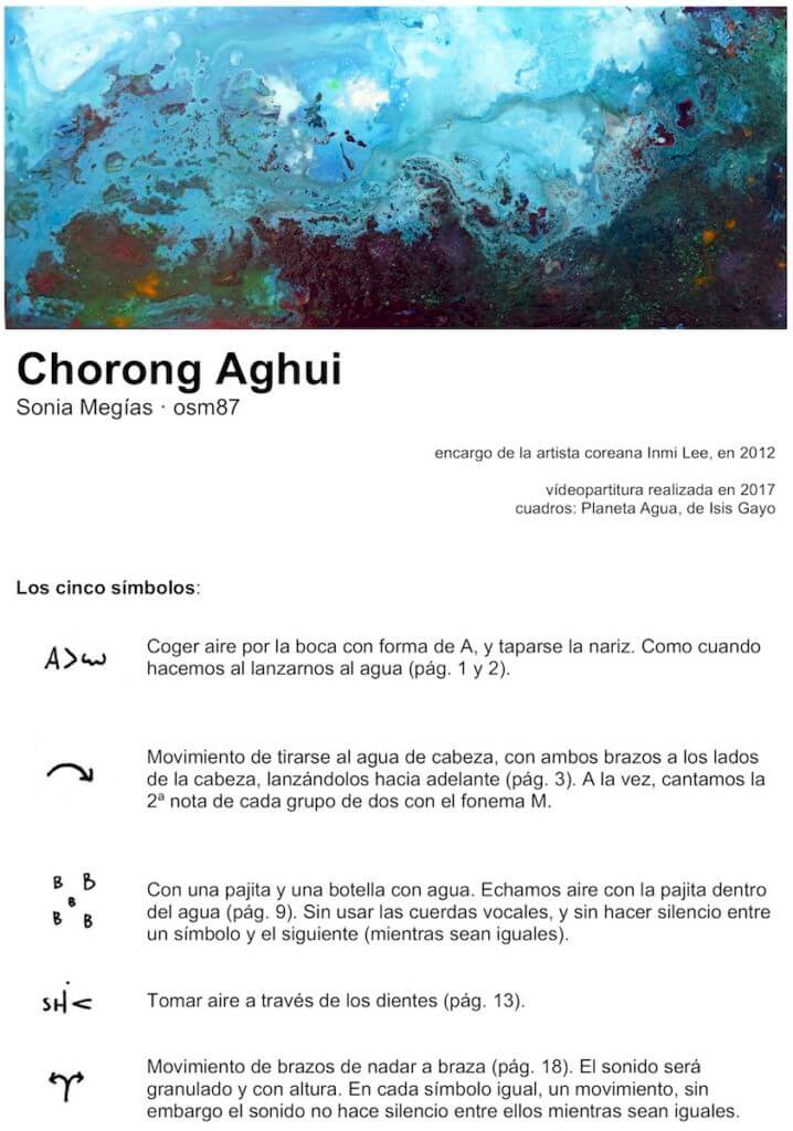 2012'VIII. Chorong Aghui - instrucciones